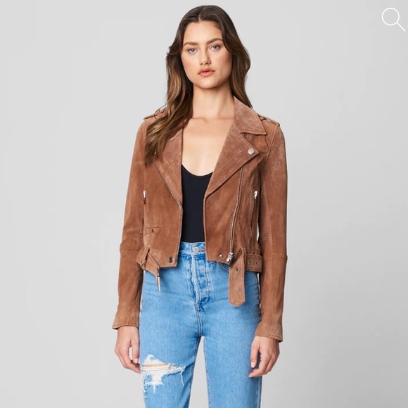 Blank NYC Suede Leather Moro Jacket - Picture 3 of 10